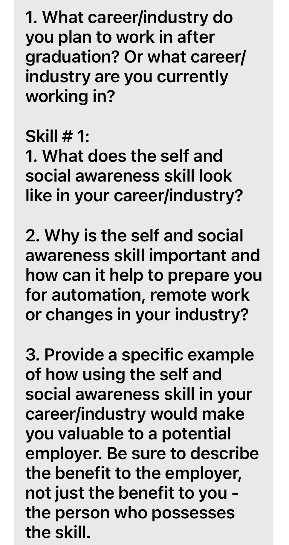  Write answers in complete sentences. Gives examples also. 3 sentence min.