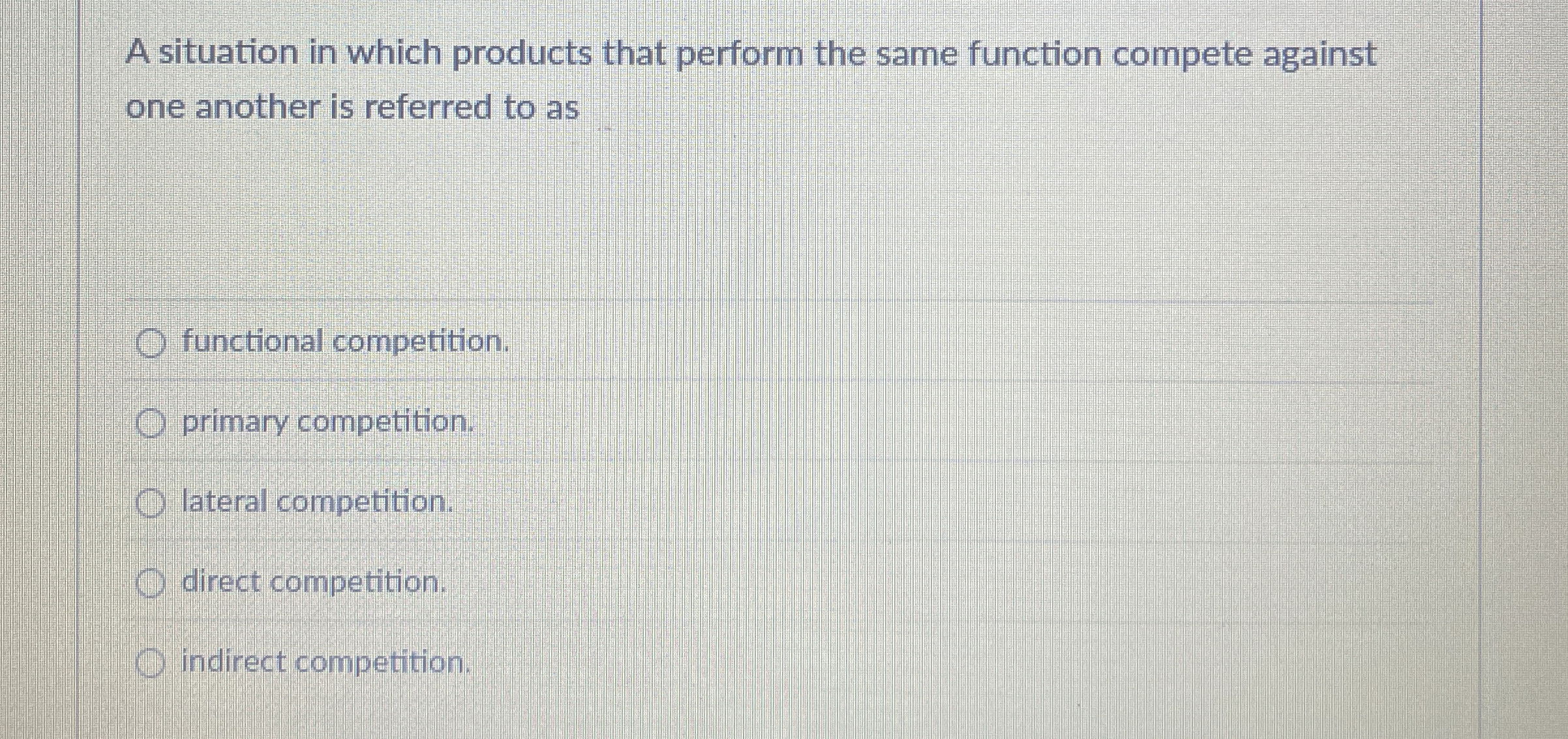  Question 1 A good mission statement should be oriented around the