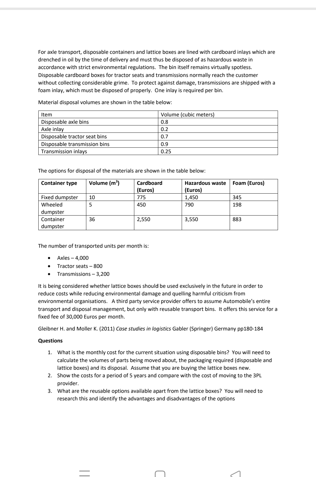  Q:1. Introduction ): Q2 What is the monthly cost for the