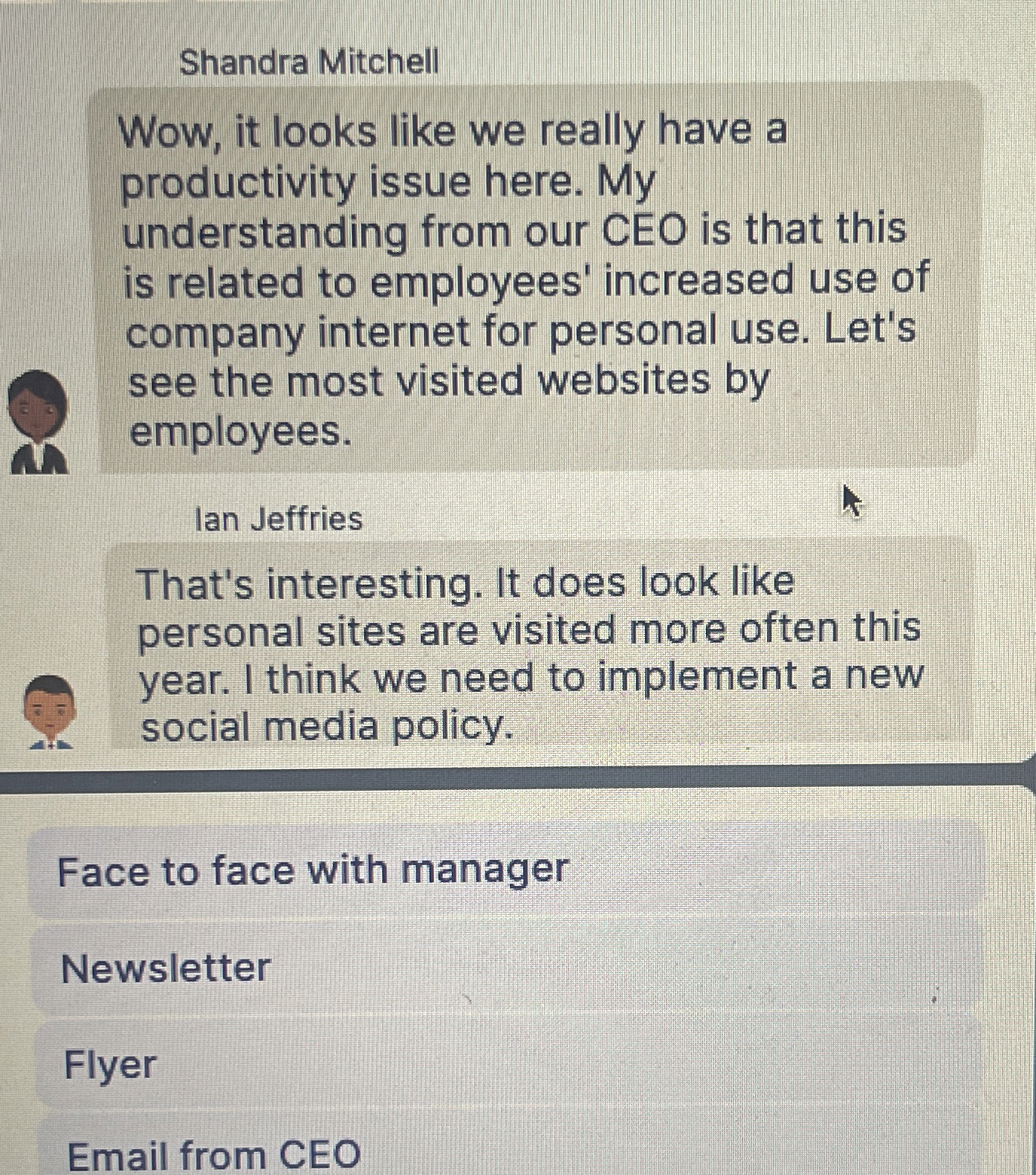  Shandra Mitchell Wow, it looks like we really have a productivity