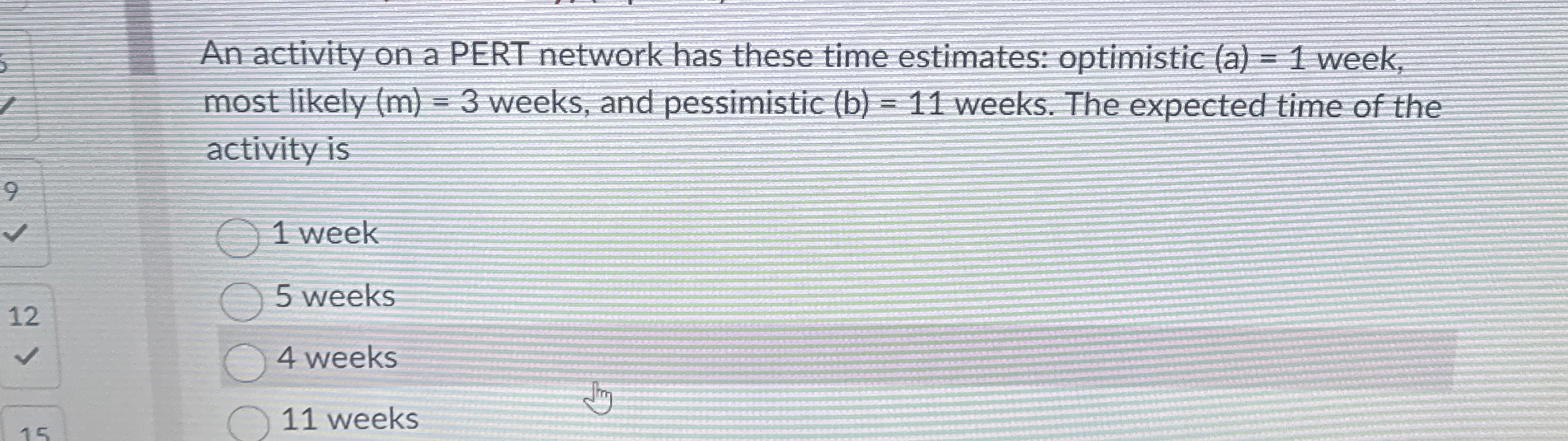  Forecast error calculations attempt to discover the forecasting technique that is: