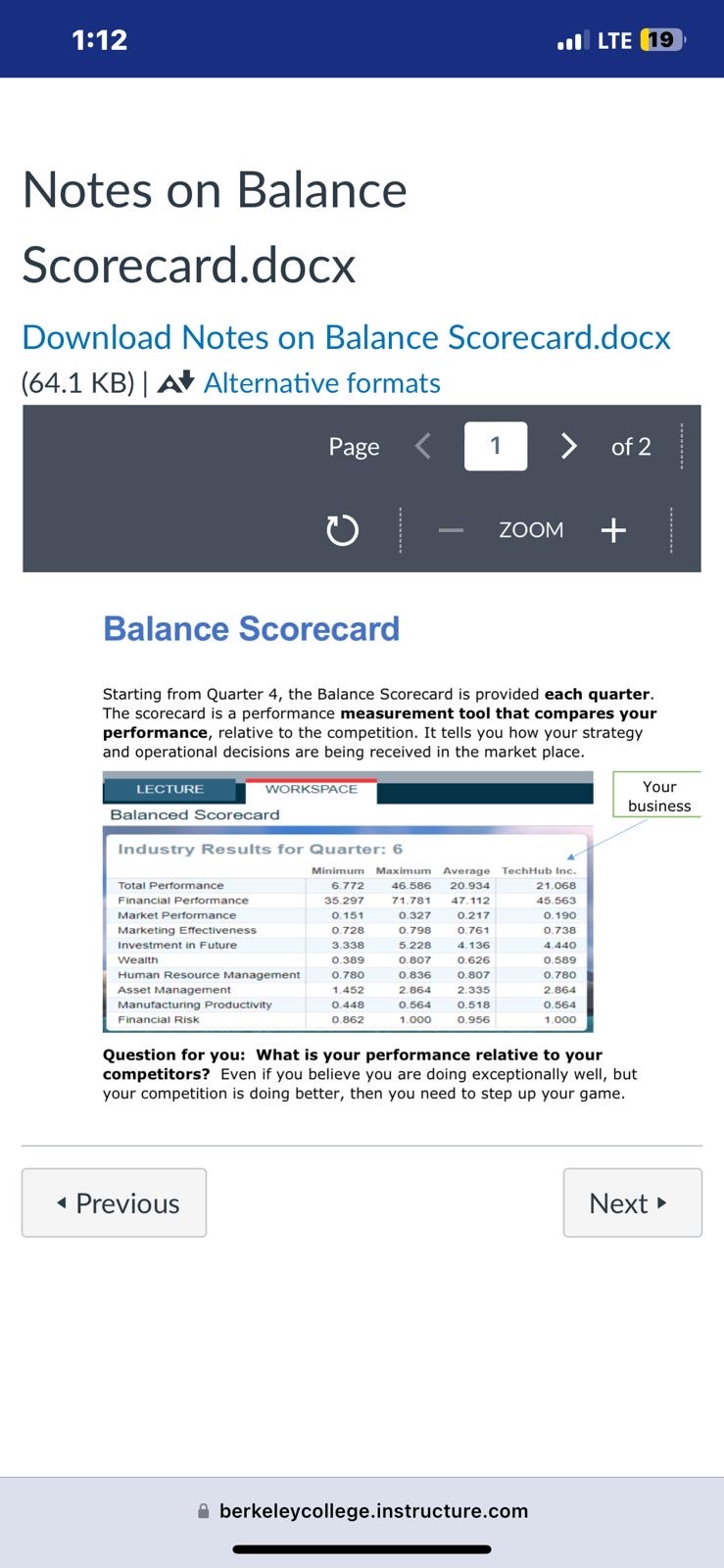  1:12 LTE 19 Notes on Balance Scorecard.docx Download Notes on Balance