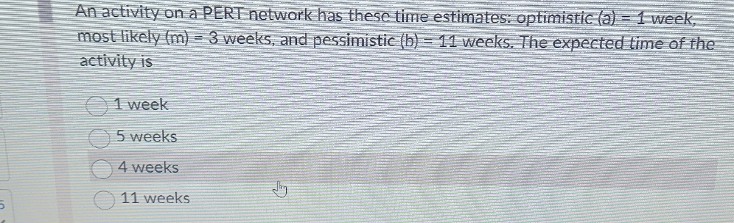  Forecast error calculations attempt to discover the forecasting technique that is: