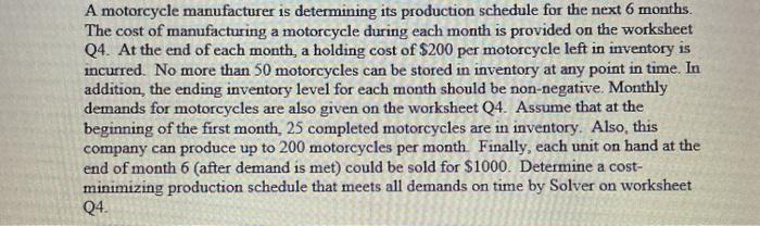  Please provide true, actual excel inputs, including those used for Solver.