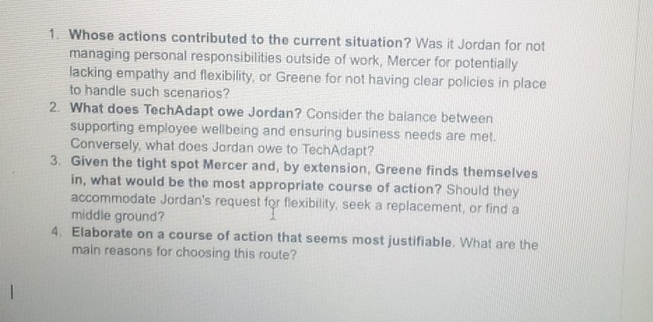  Whose actions contributed to the current situation? Was it Jordan for