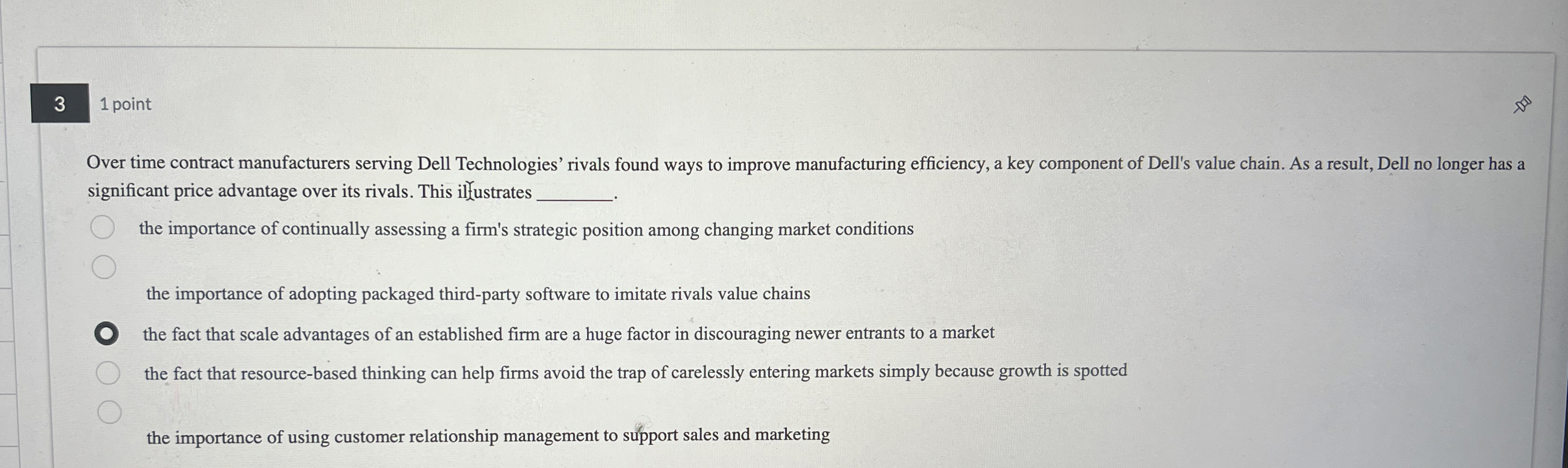  Over time contract manufacturers serving Dell Technologies' rivals found ways to