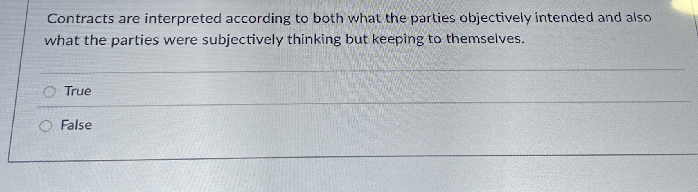  Contracts are interpreted according to both what the parties objectively intended