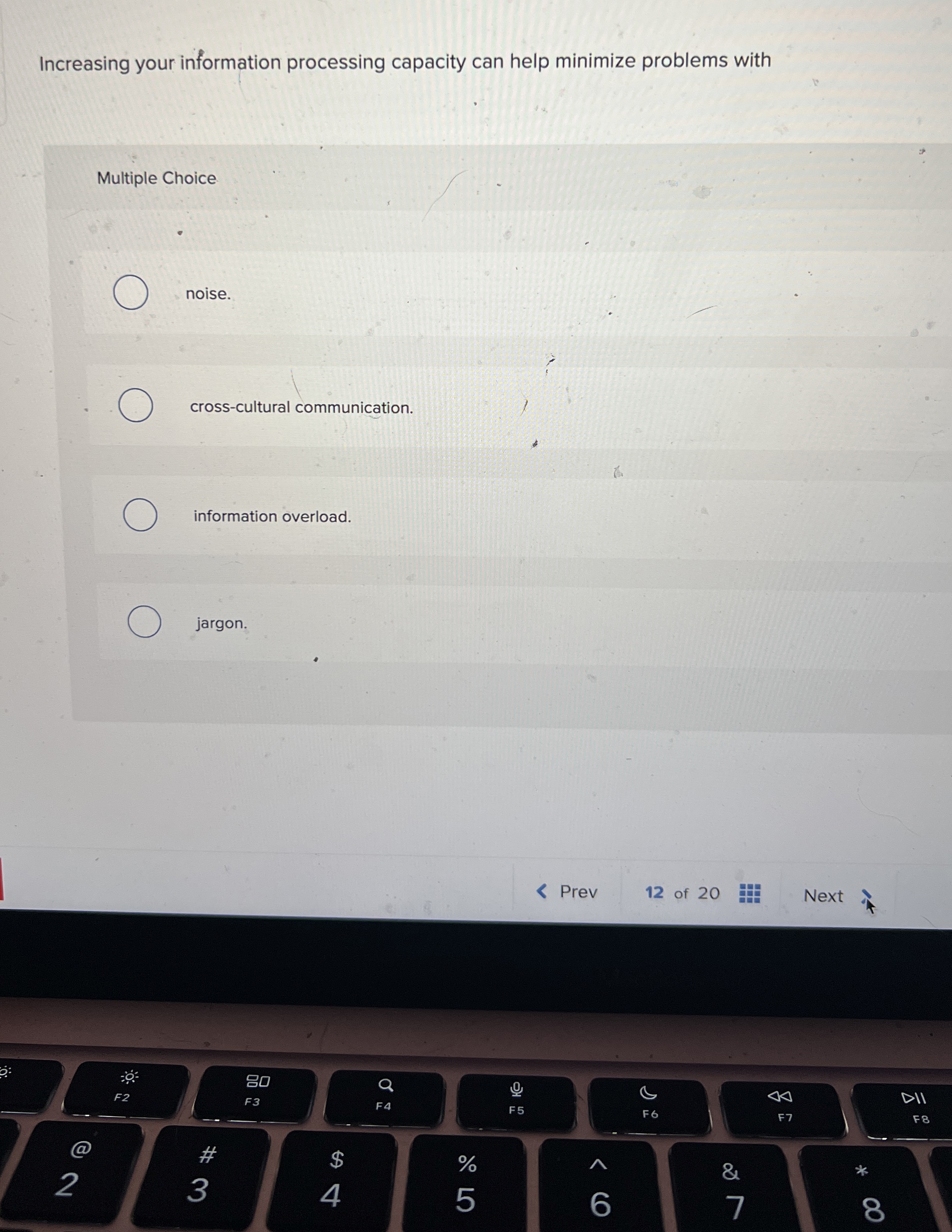  Increasing your information processing capacity can help minimize problems with Multiple
