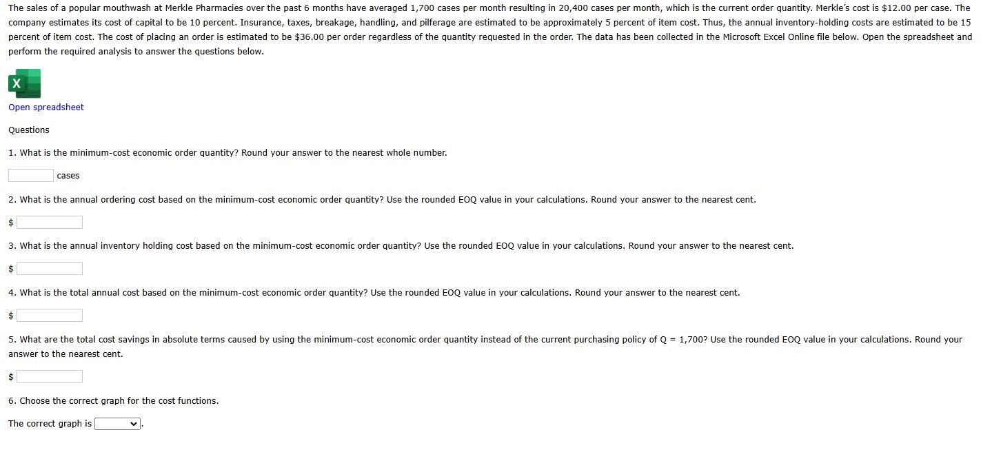  perform the required analysis to answer the questions below. Open spreadsheet