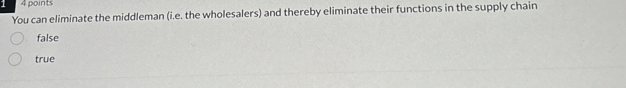  You can eliminate the middleman (i.e. the wholesalers) and thereby eliminate