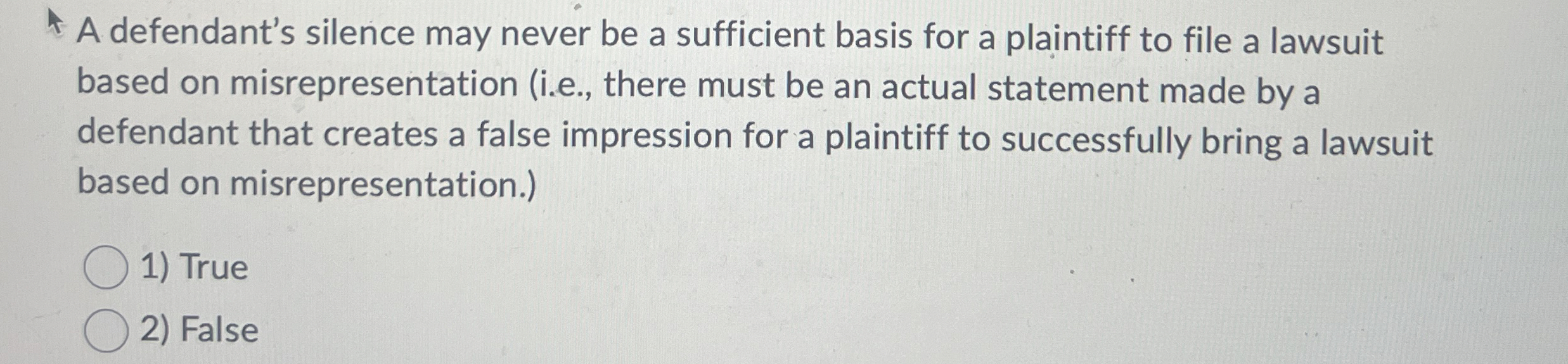  A defendant's silence may never be a sufficient basis for a