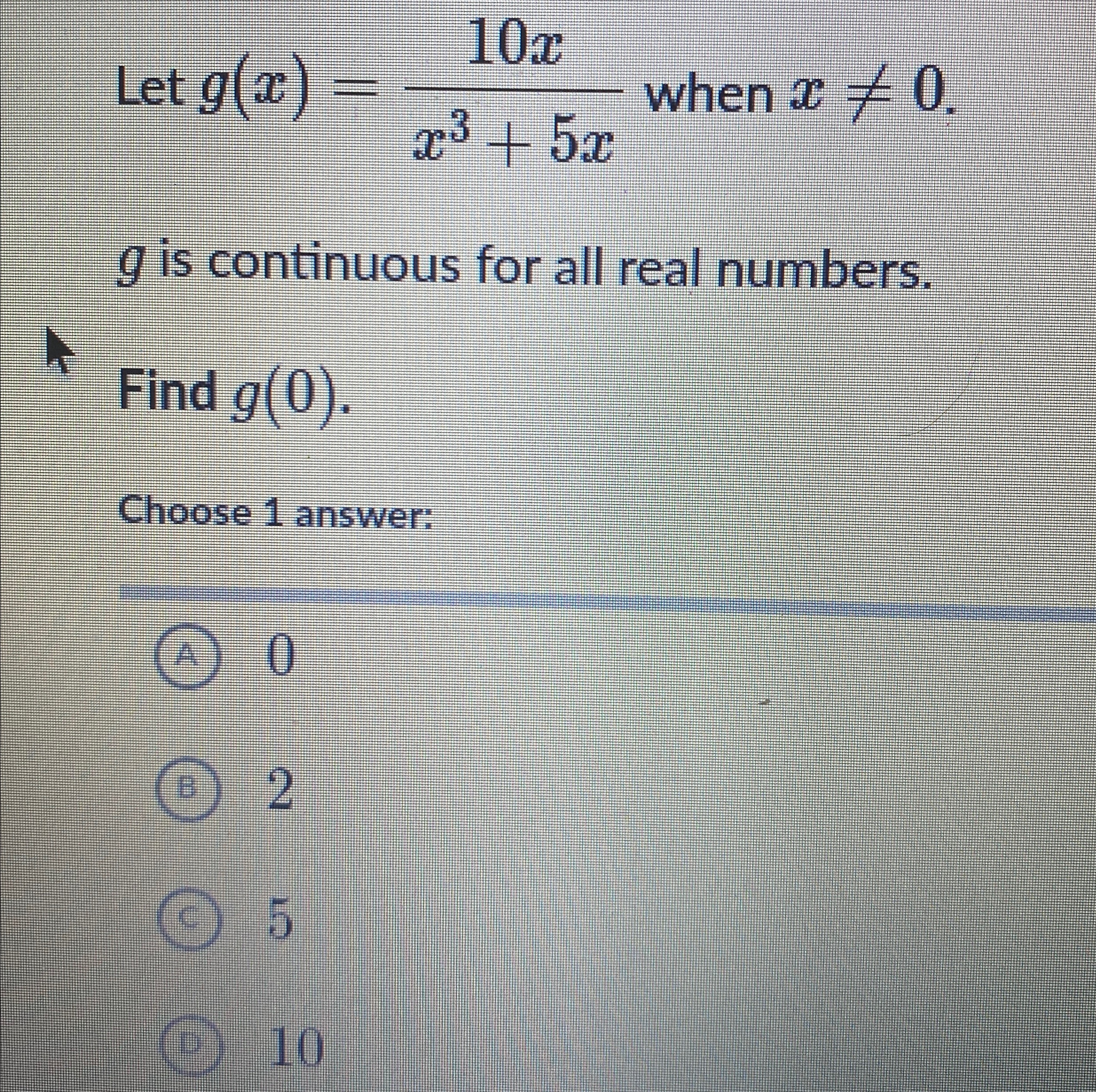  G(x) 