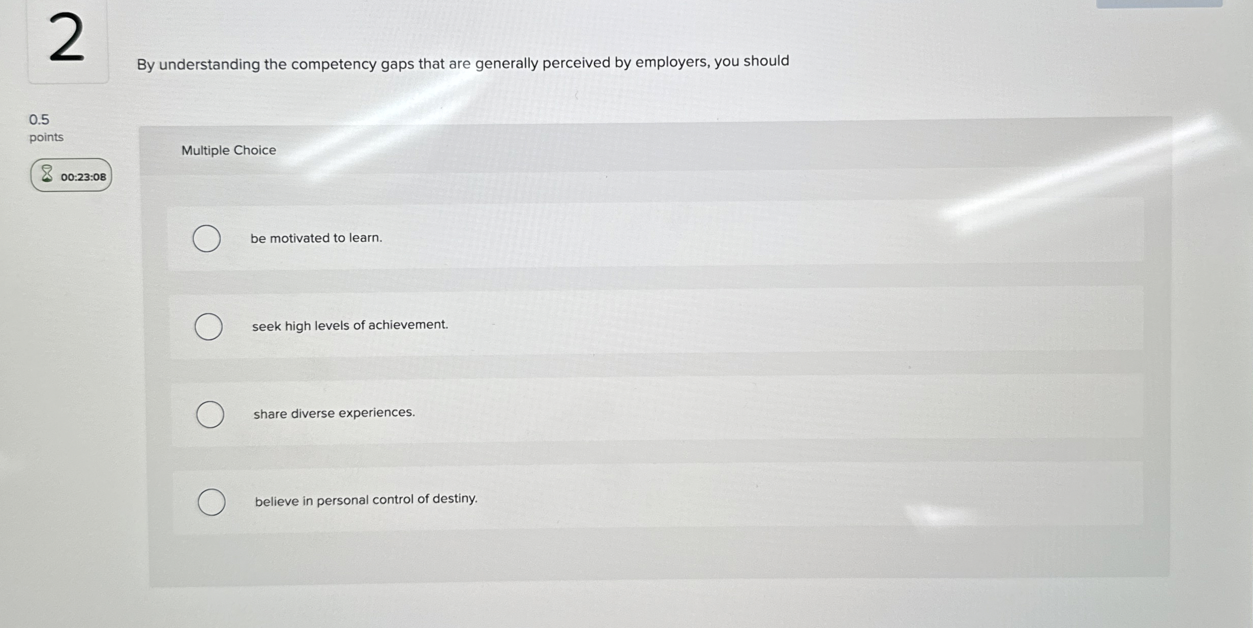  2 By understanding the competency gaps that are generally perceived by