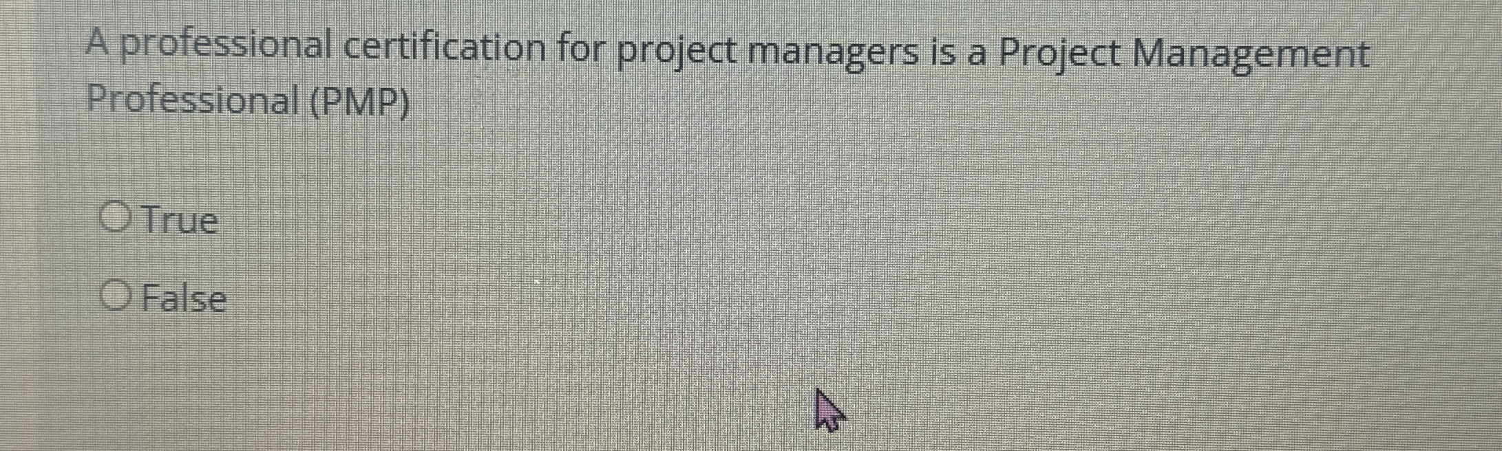  A professional certification for project managers is a Project Management Professional