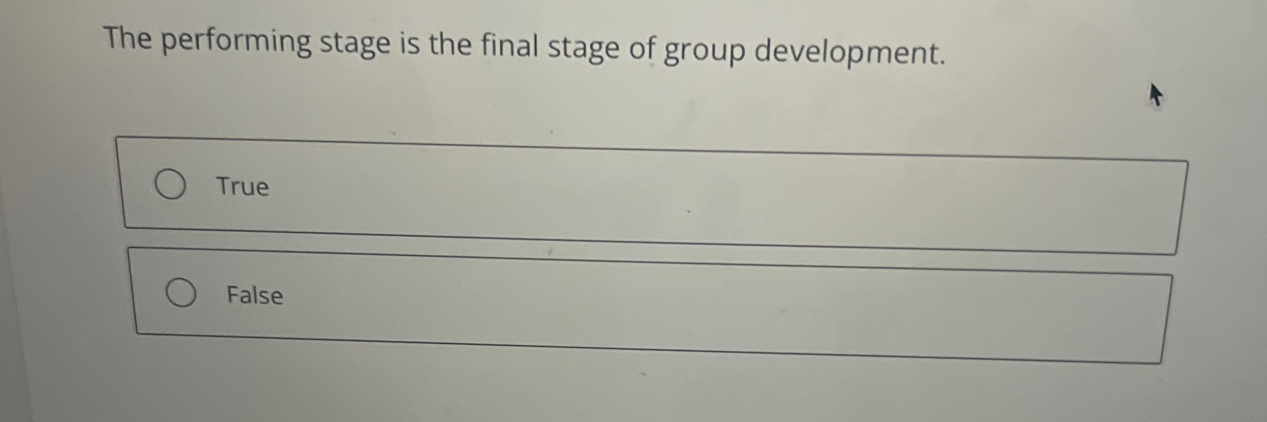  When a team has a clearly defined structure, what are team