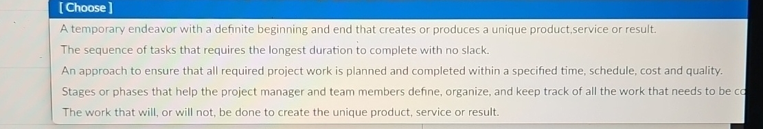  Choose the option from the pull down menu on the right