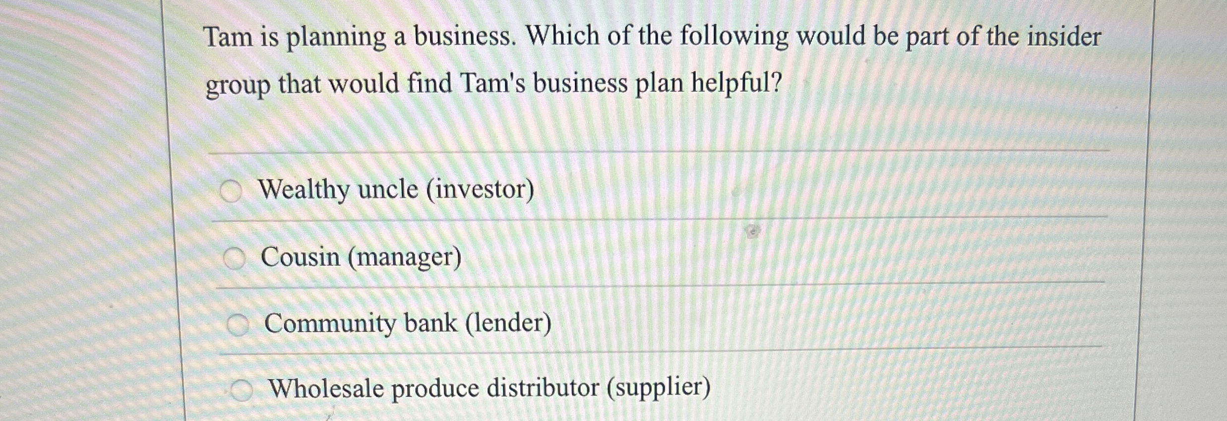  In a business model canvass, value proposition is a section made