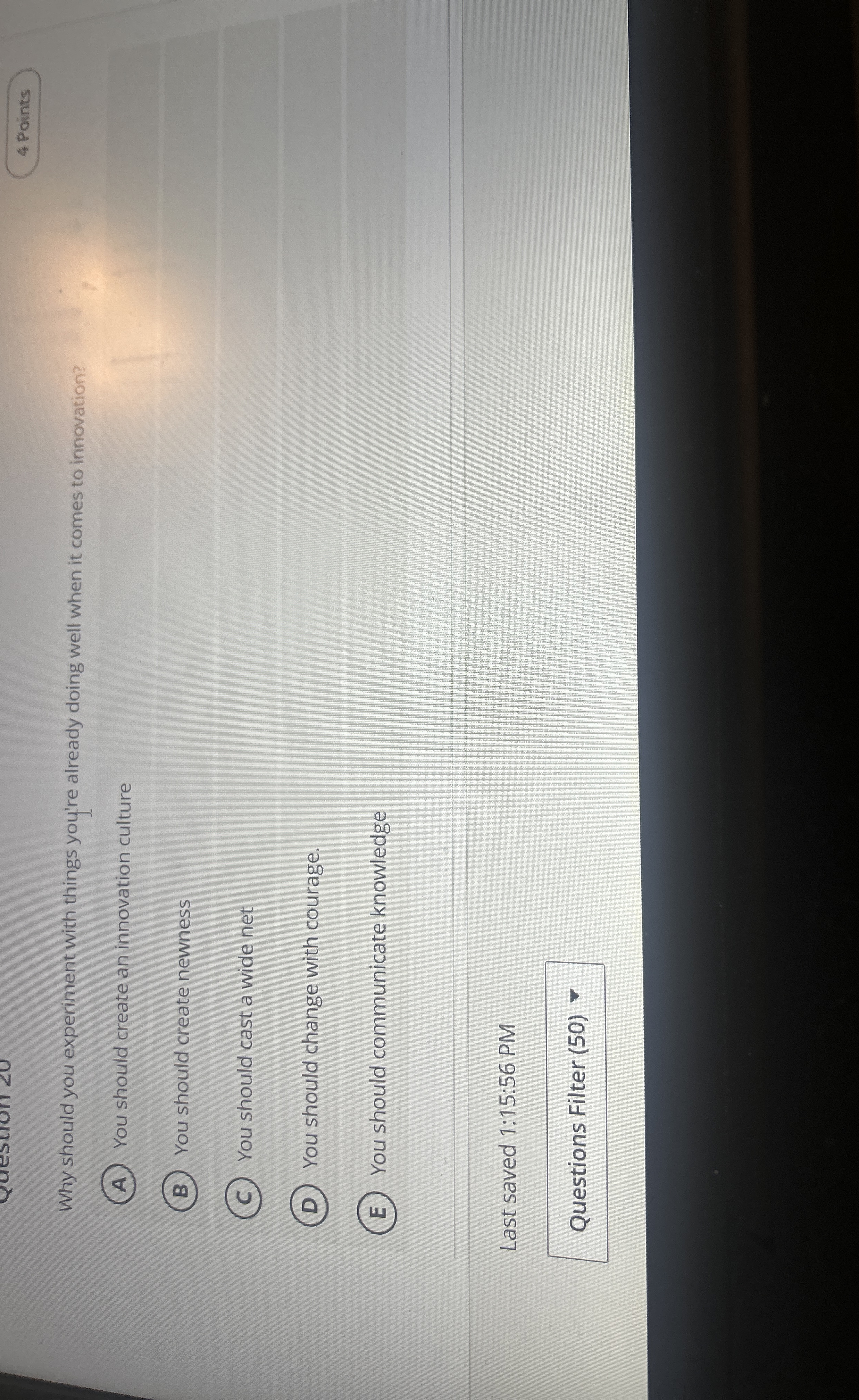  Why should you experiment with things you're already doing well when