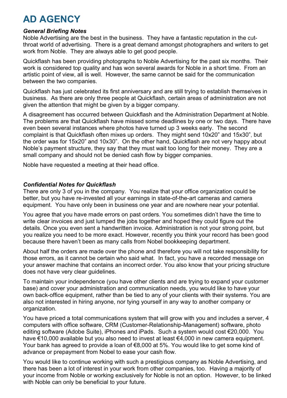  Fill out the HIT list document using the ad agency document.