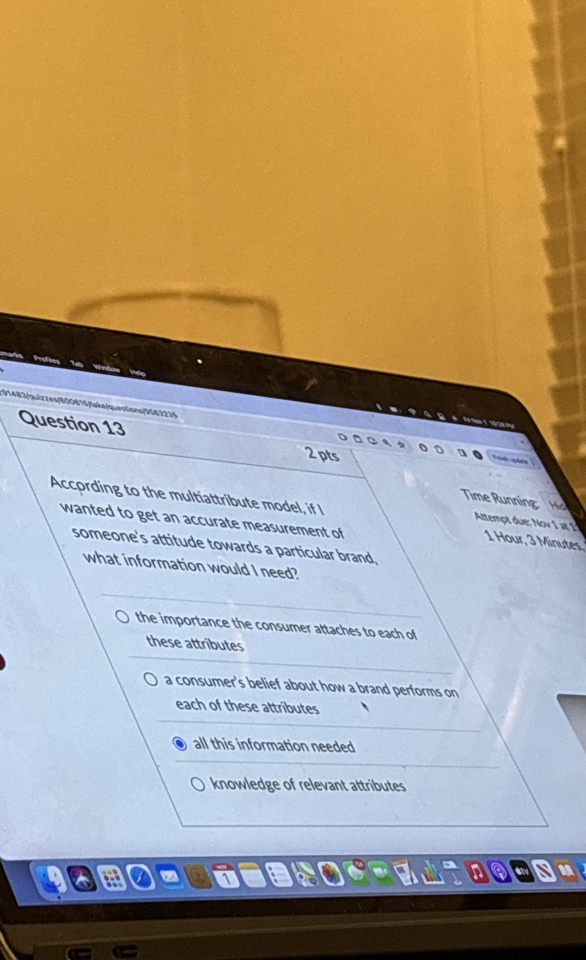  191483/quizres/800e15/take/quentions/2563235 Hivel wraw: Question 13 2 pts Frim tany: According to