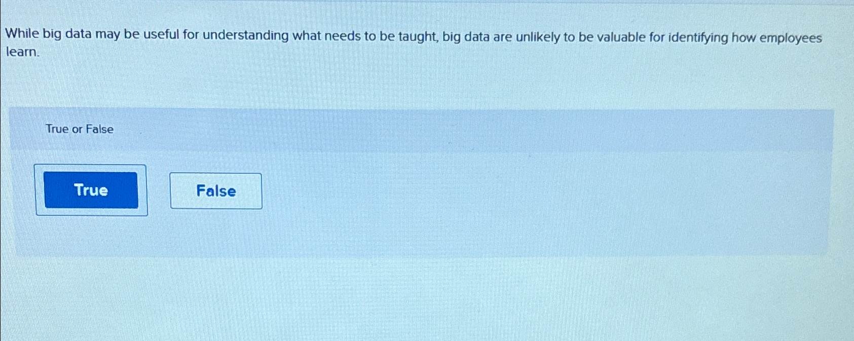  While big data may be useful for understanding what needs to