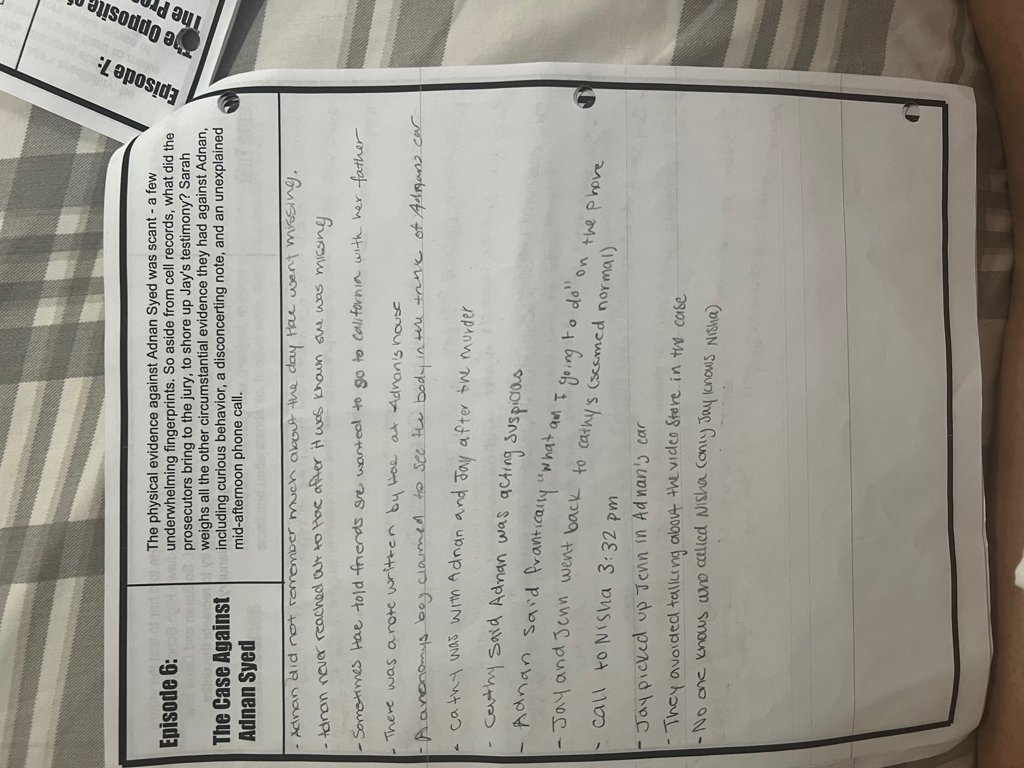 Modernize this case: Set this case in 2024. If this crime and