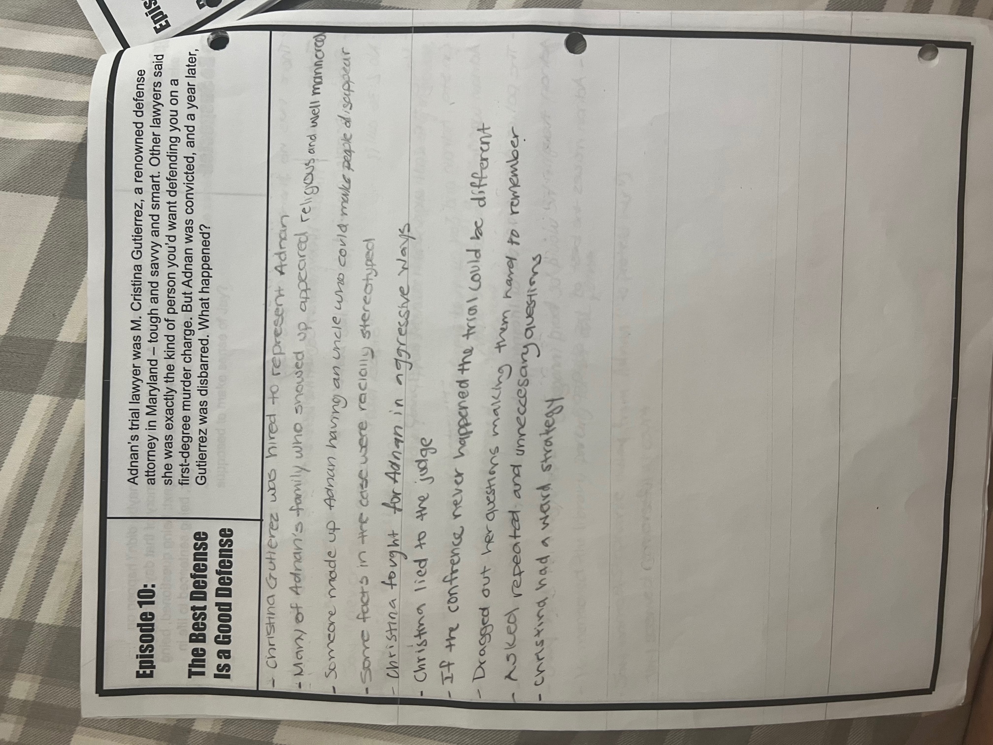 If Jay's testimony would still be used as the "star" piece of