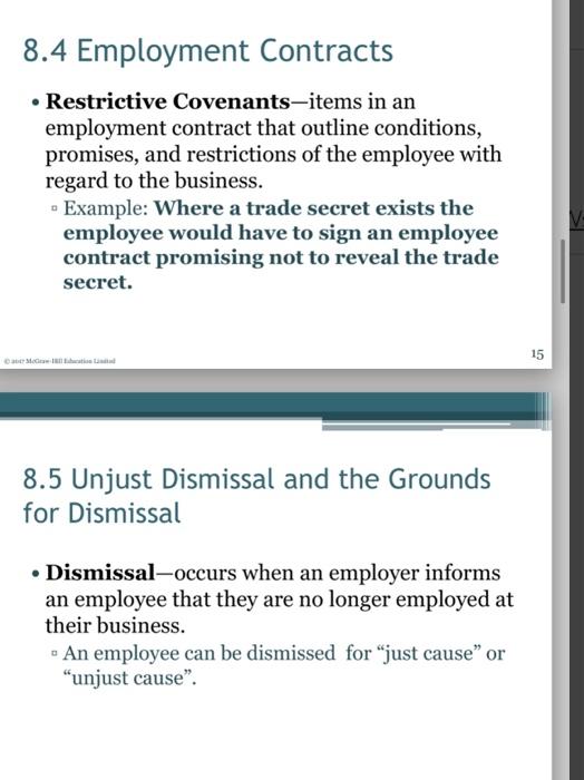 serious legal implications for the business. 8.1 What is Employment Law? -