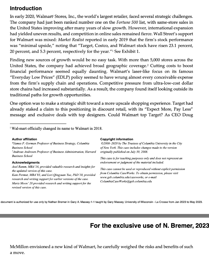 are appropriate. If no changes, explain why not. (minimum of 1 page)