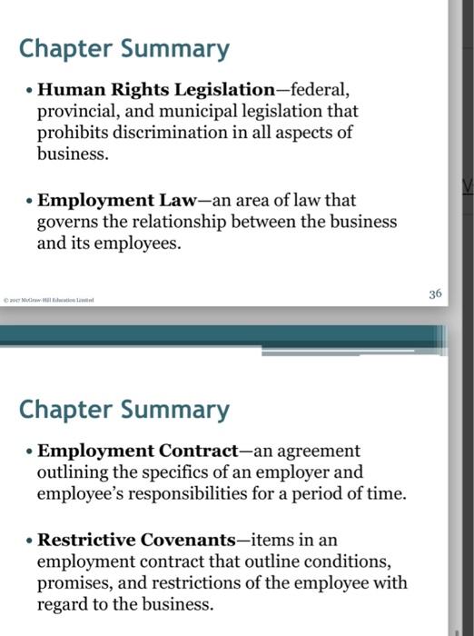 Employer tells the employee what to do in exchange for money. 8.2