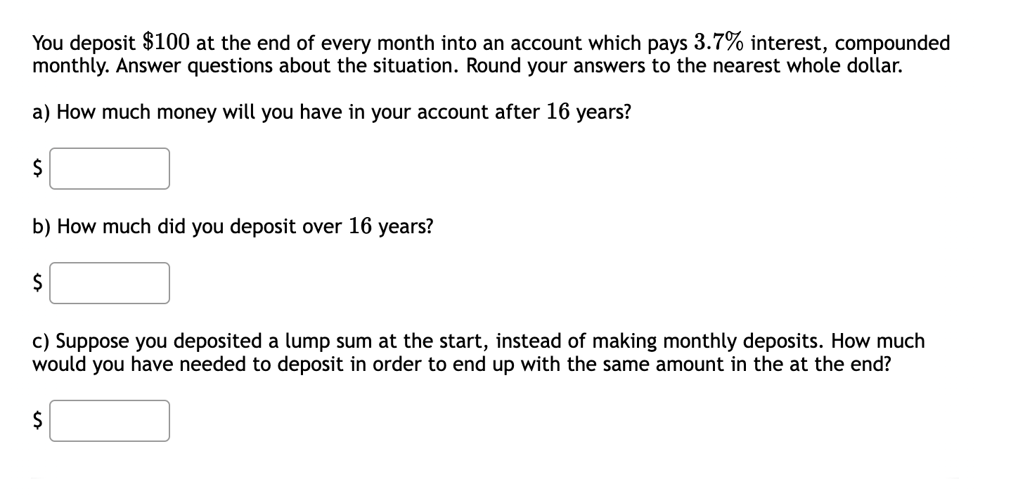 a 30% down payment. She has a 15-year mortgage with an interest