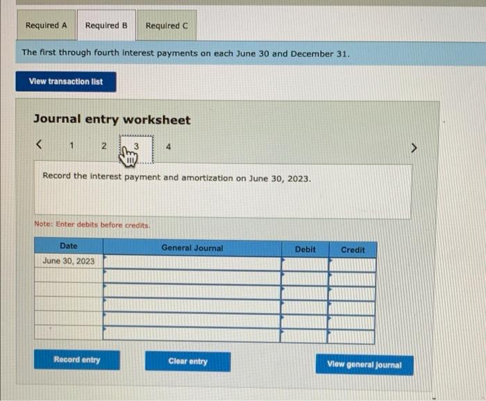 (3) 1,505 6/30/2023 12/31/2023 (4) 0 101,000 Use the above straight-line bond