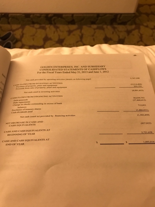 All Other Assets Thus, if you can "explain" the change in each