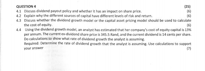 Hi Please assist with a fully detailed answer for