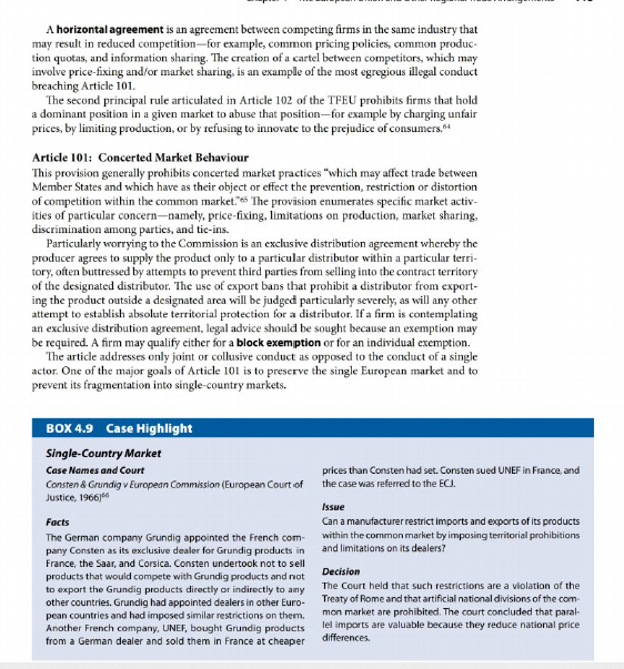 Question 1 European Union - explain the purpose