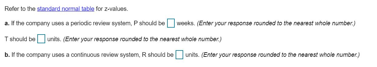 The table below shows the total area under the