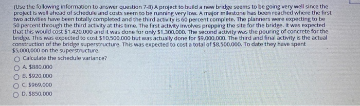 (Use the following information to answer question