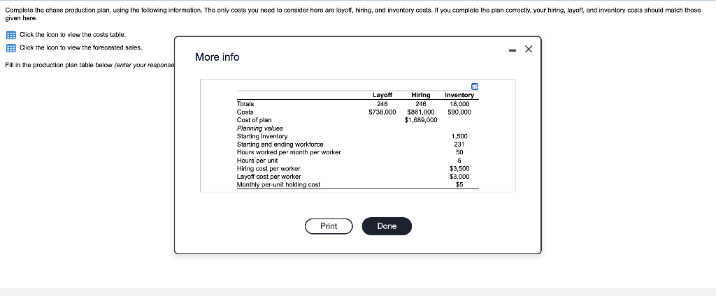 Directions in screenshot above Complete the chase