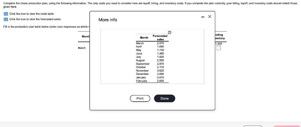 Directions in screenshot above Complete the chase