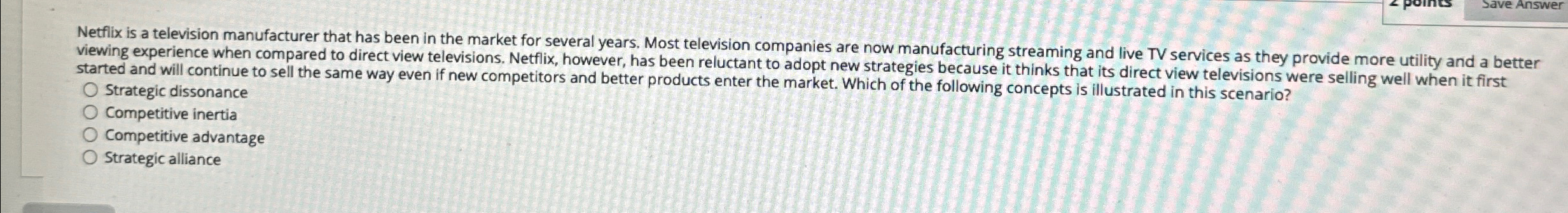 Save Answer Netflix is a television manufacturer