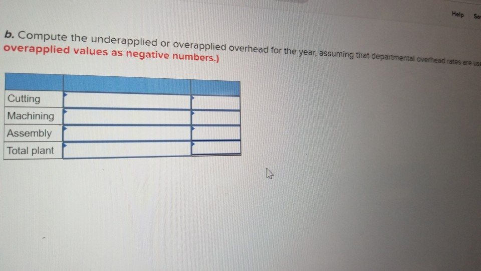 Help Save & Exit Subm Department Direct material