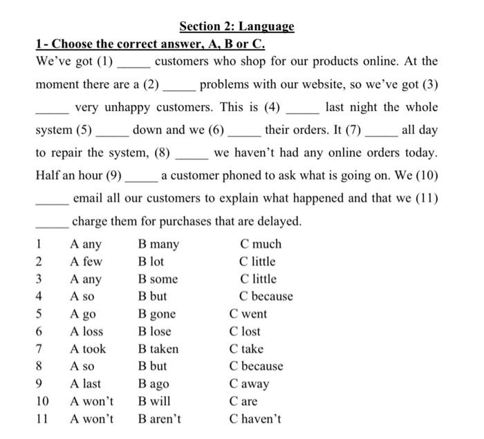 help plz Section 1: Vocabulary 1 - Complete these