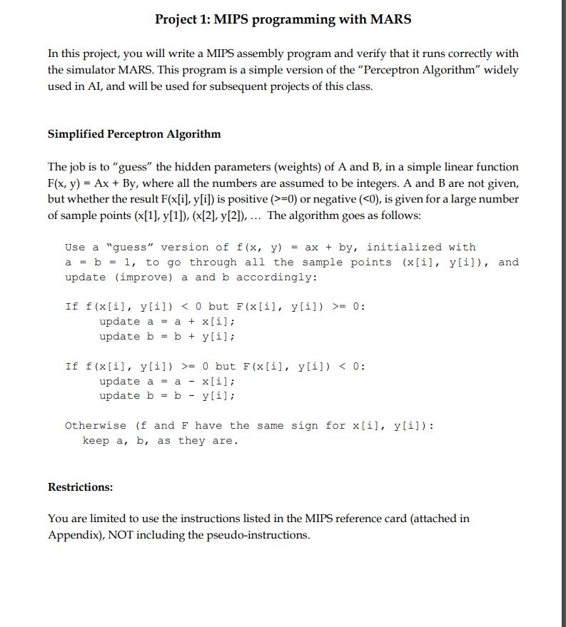 (80%) Part B: evaluate the classification array