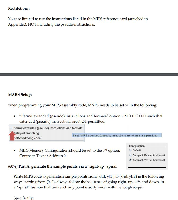 (80%) Part B: evaluate the classification array