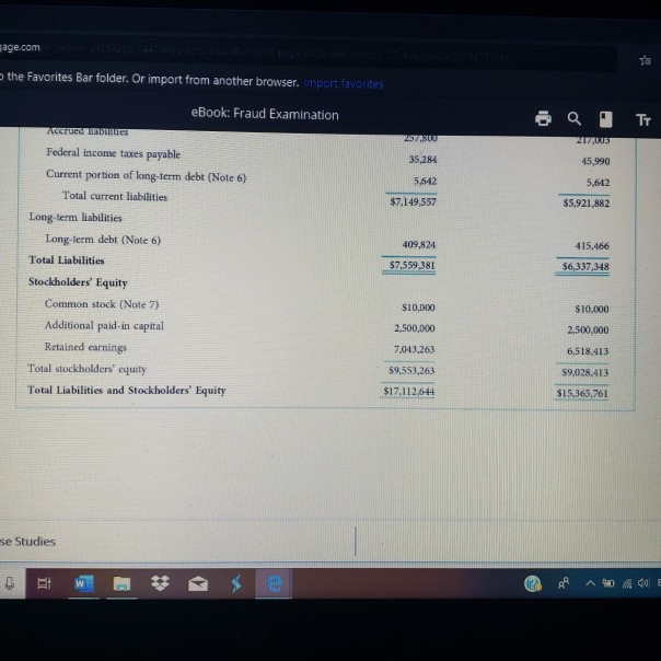 en CASE STUDIES nd Case Study 1 You are a fraud