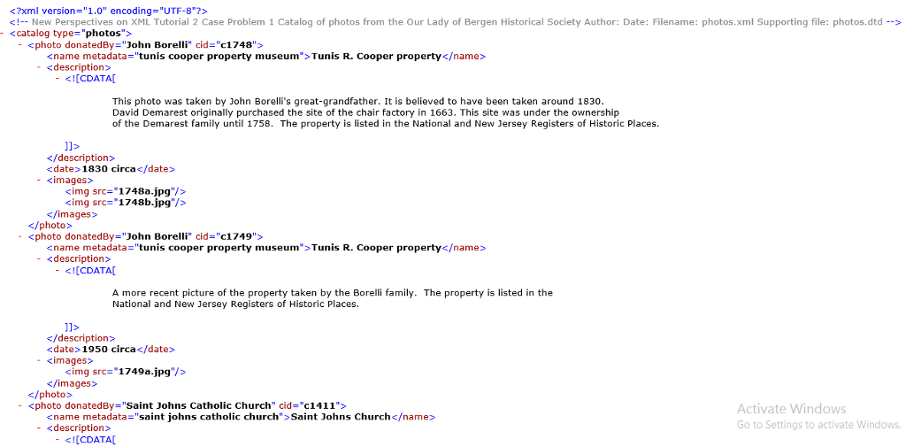 Case Problem 1 Data Files needed for this Case
