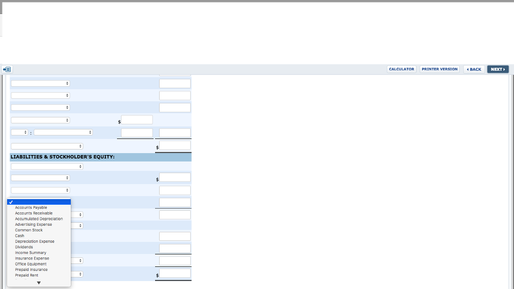 only im looking for answer (i) Prepare Balance