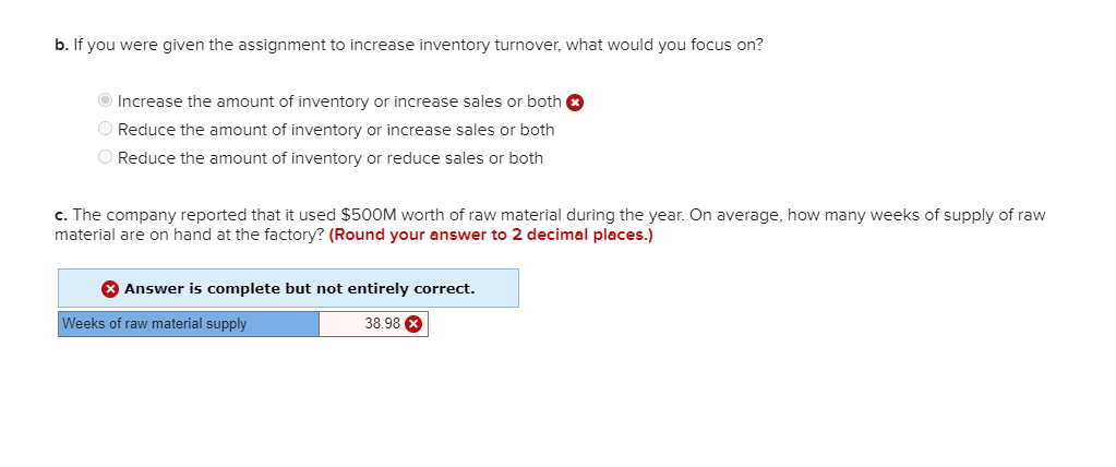 b. If you were given the assignment to increase