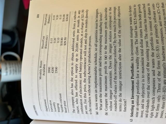 Textbook is Optimization Modeling with