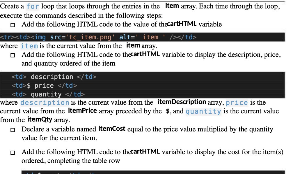 Create a for loop that loops through the entries